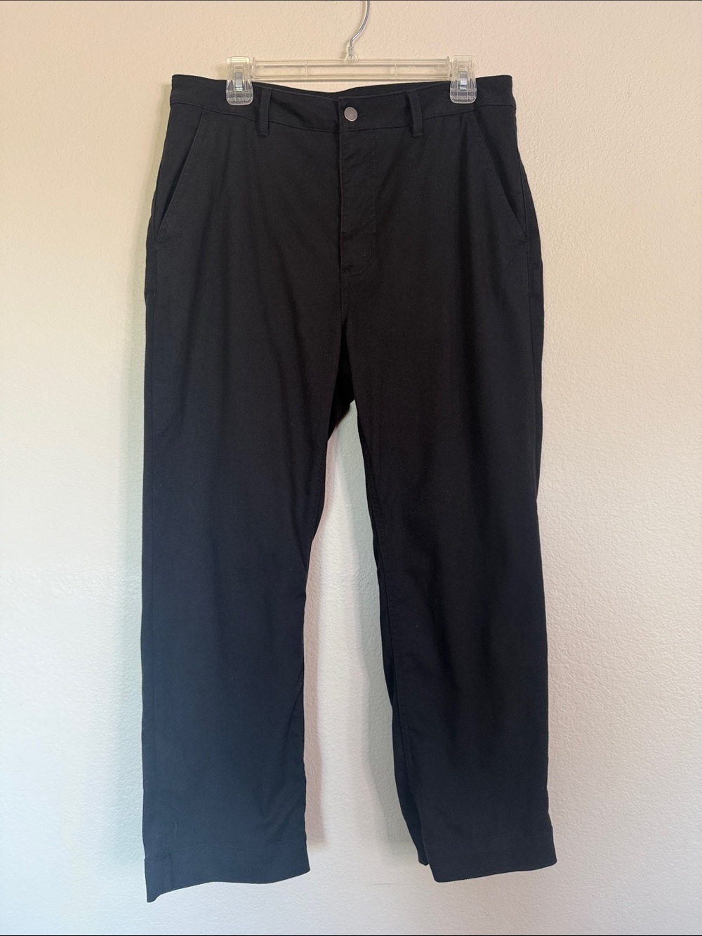 Quince slacks trousers black women’s 14 EUC